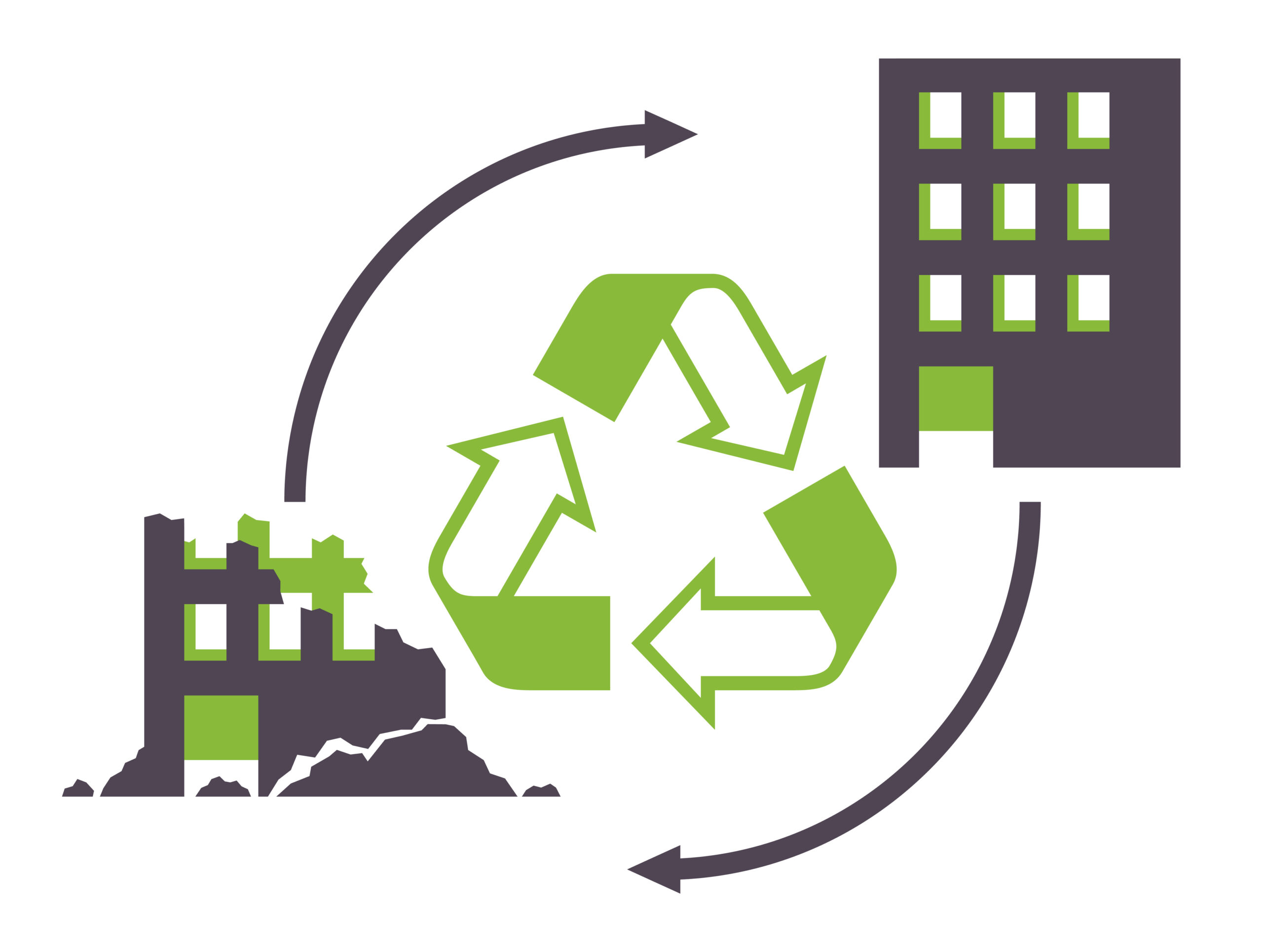 Recycled building materials